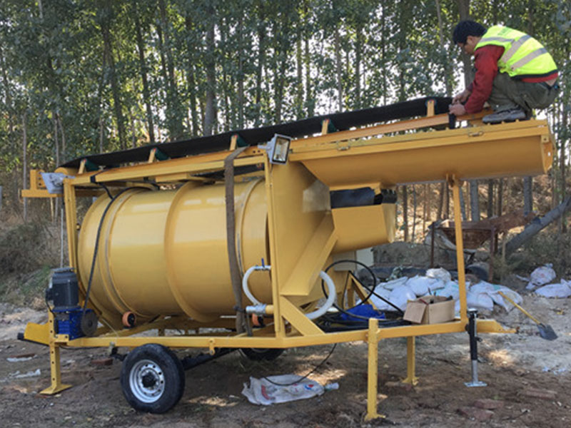 High Efficiency Gold Washing And Sieving Machinery Gold Mining Equipment
